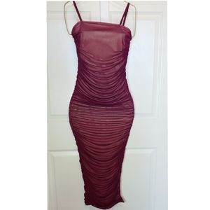 NWT Burgundy dress